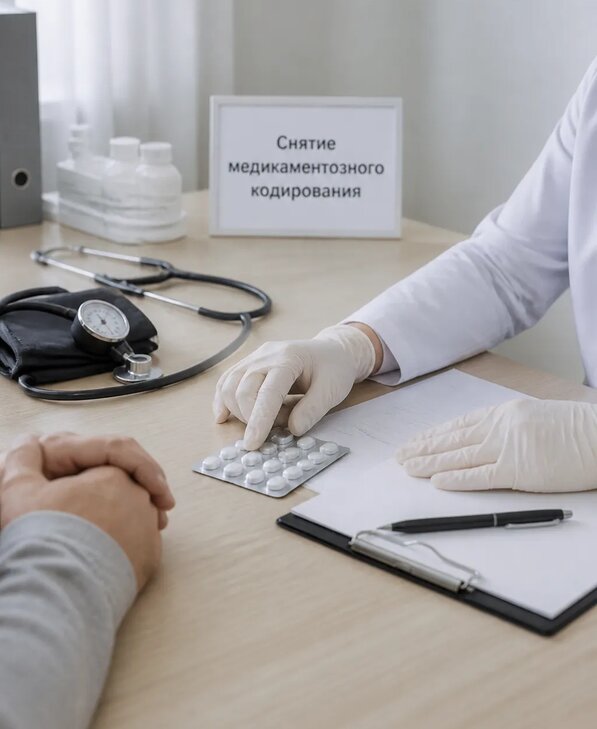 Снятие медикаментозного кодирования в Невинномысске от 5115 р. | Медзона