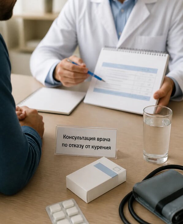 Консультация врача по отказу от курения для взрослых в Невинномысске